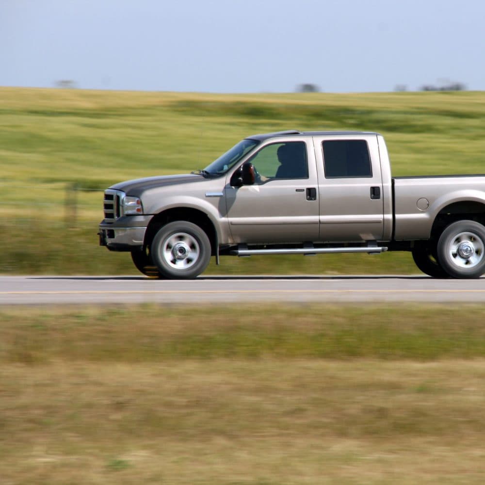Pickup truck representing light truck service